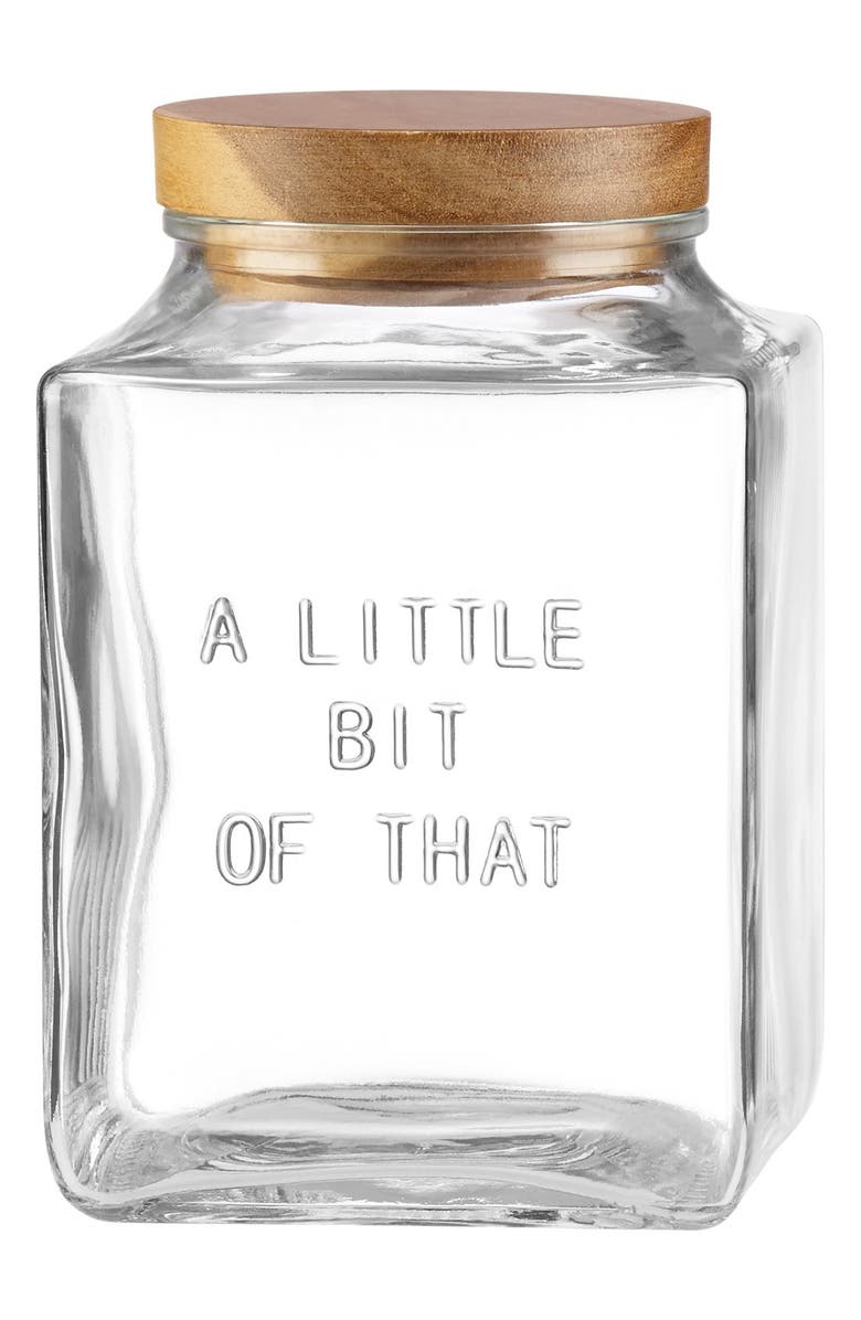 Kate Spade New York 'all in good taste' 'a little bit of that' storage canister, Main, color, 
