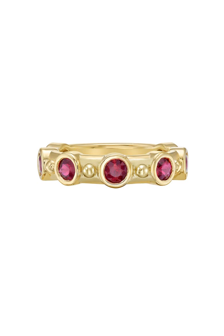 14K Gold Aurelia Ruby Ring, Alternate, color, Gold