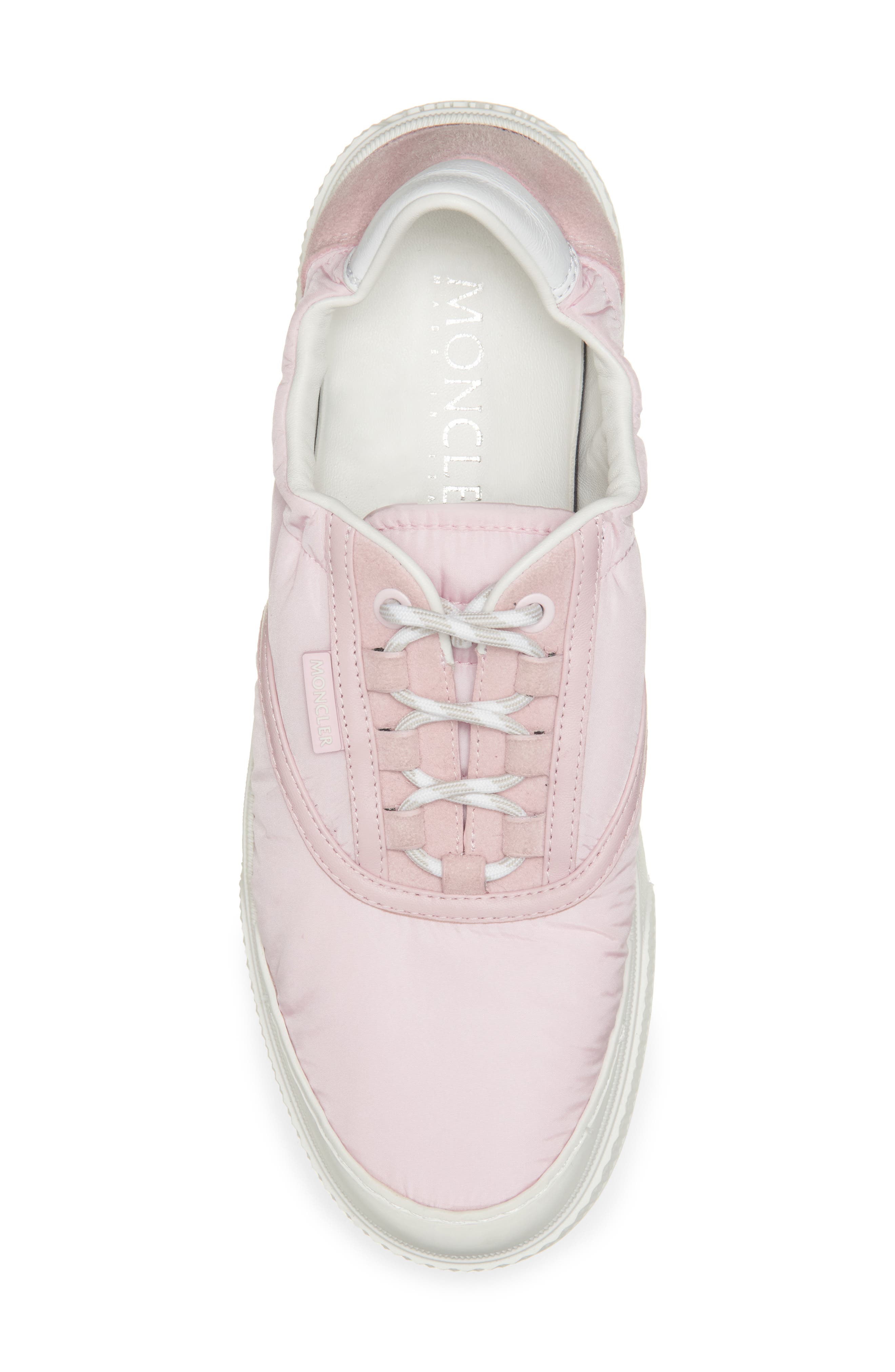 Moncler Vera Leisure Low Top Sneaker, Alternate, color, Pink