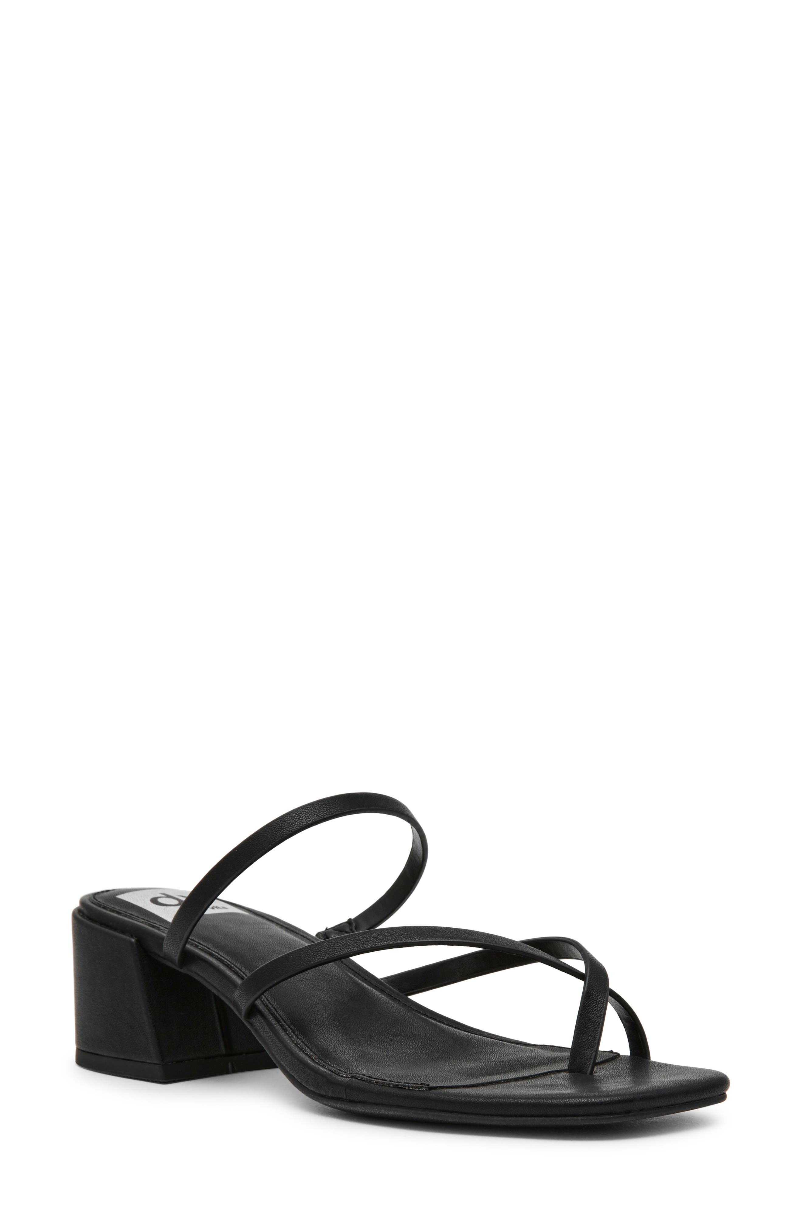 DV by Dolce Vita Saffina Toe Loop Sandal, Main, color, Black