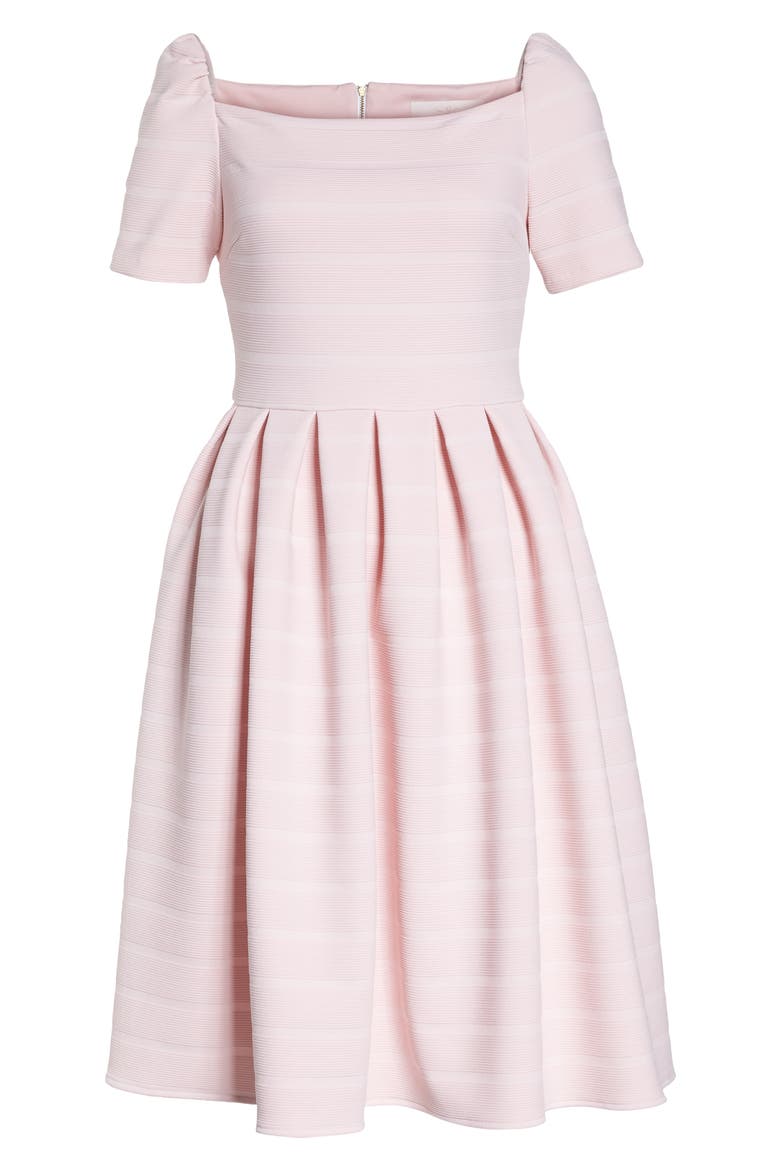Aria Fit & Flare Dress (Nordstrom Exclusive), Alternate, color, PINK