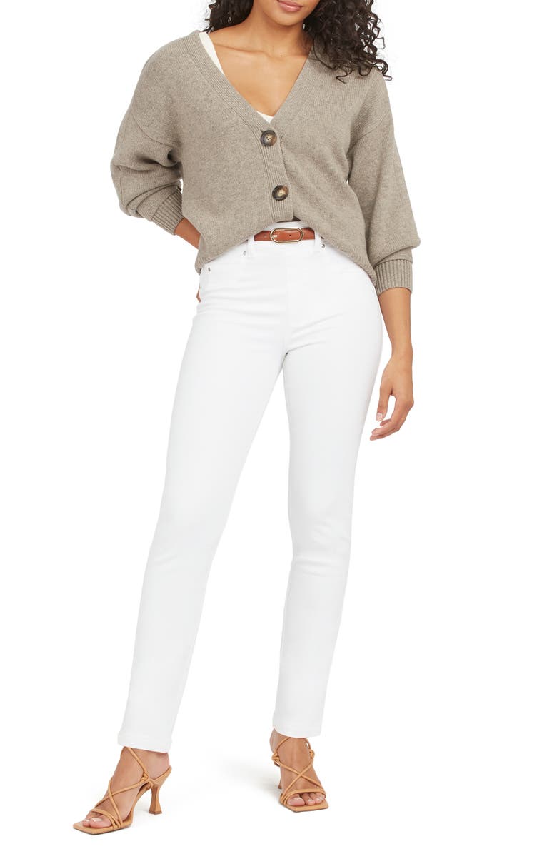 SPANX<sup>®</sup> Pull-On Straight Leg Jeans, Alternate, color,
