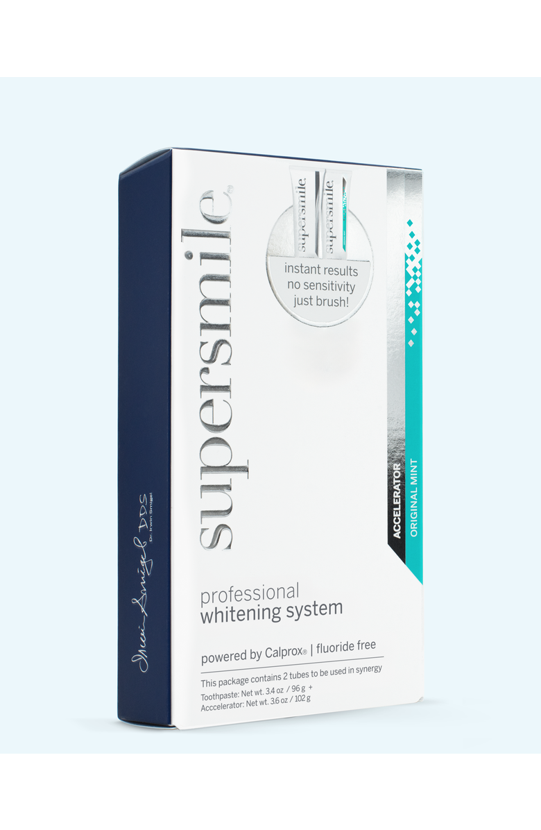 Supersmile Fluoride Free Professional Whitening System - Small, Main, color, White