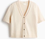 H&M Short-sleeved Cardigan