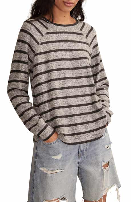 Lucky Brand Cloud Raglan Sleeve Knit Top