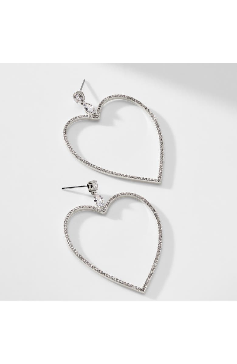 Nadri Cirque Large Open Heart Earrings, Alternate, color, 