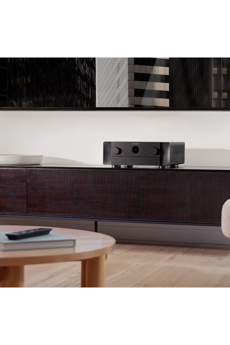 Cinema 50 9.4 Channel 8K Home Theater Receiver with Dolby Atmos, DTSX, and HEOS Built-In, Alternate, color, Black
