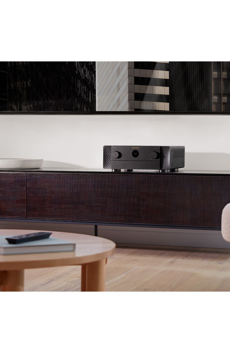 Marantz Cinema 50 9.4 Channel 8K Home Theater Receiver with Dolby Atmos, DTSX, and HEOS Built-In, Alternate, color, Black