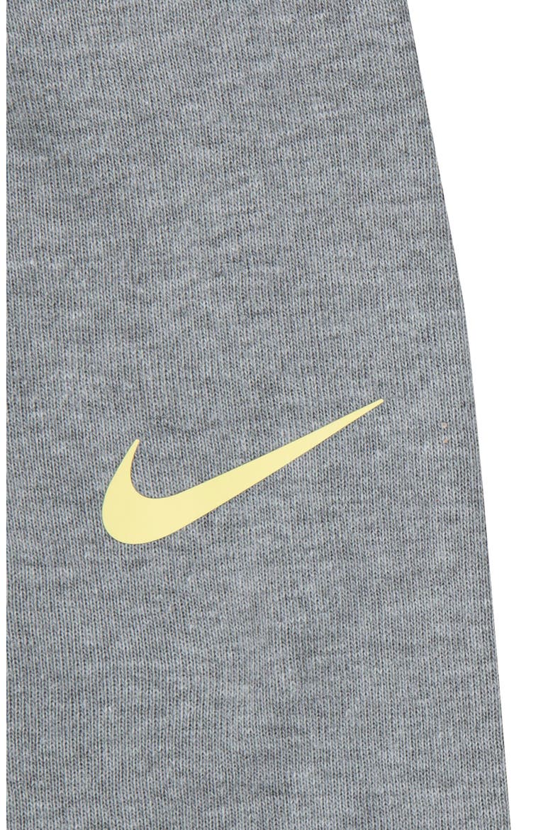 Essentials 2-Pack Bodysuits & Joggers Set, Alternate, color, DARK GREY HEATHER/ SOFT YELLOW