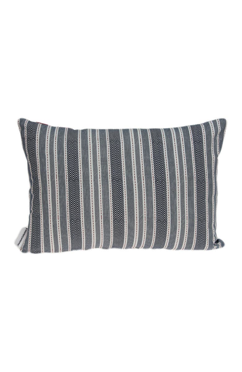 PARKLAND COLLECTION Oceana Nautical Pillow - 14" x 20" - Blue, Alternate, color, Blue