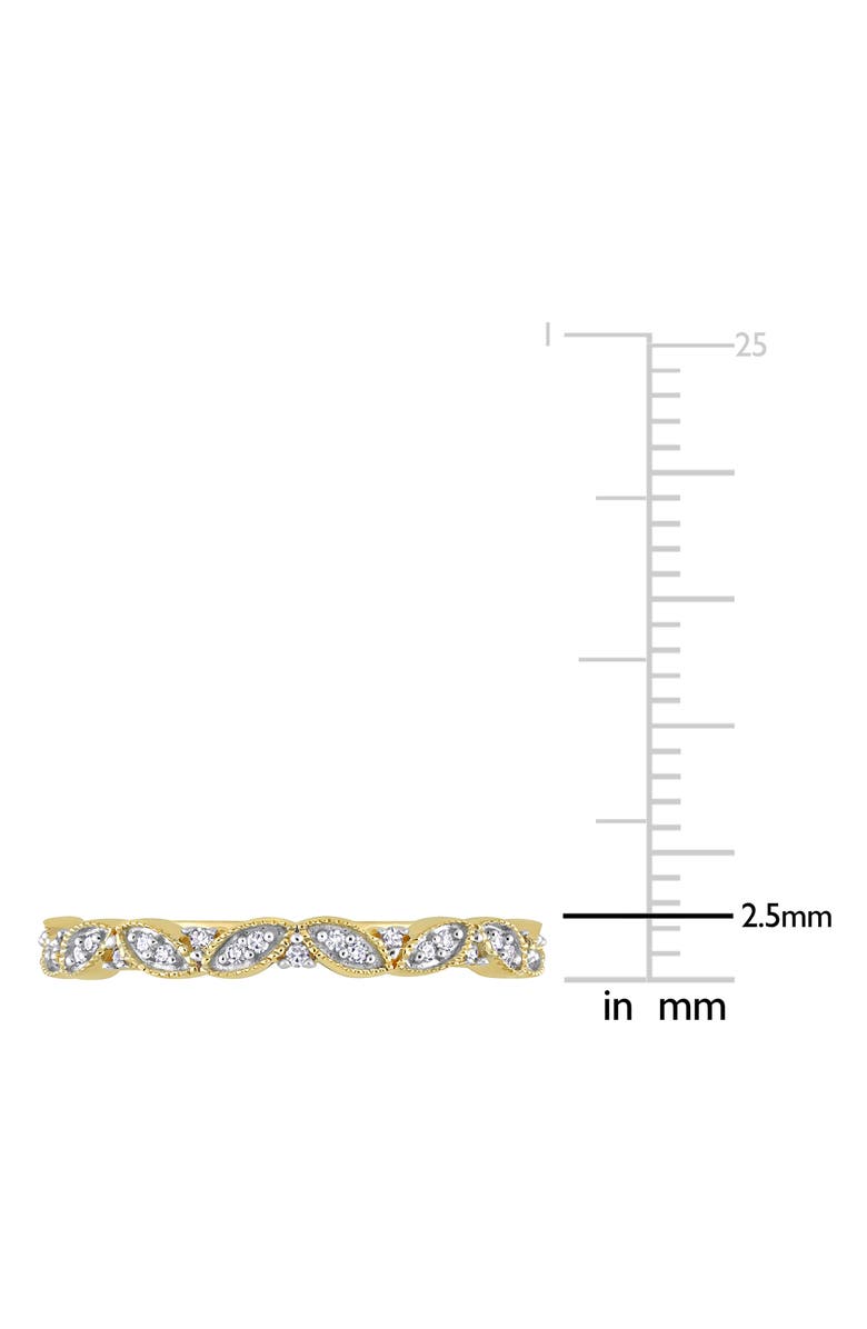 DELMAR Diamond Semi Eternity Band Ring - 0.1ct., Alternate, color,