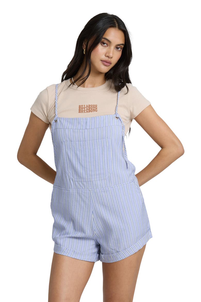 Wild Pursuit Short Overalls, Alternate, color, TWILIGHT BLUE