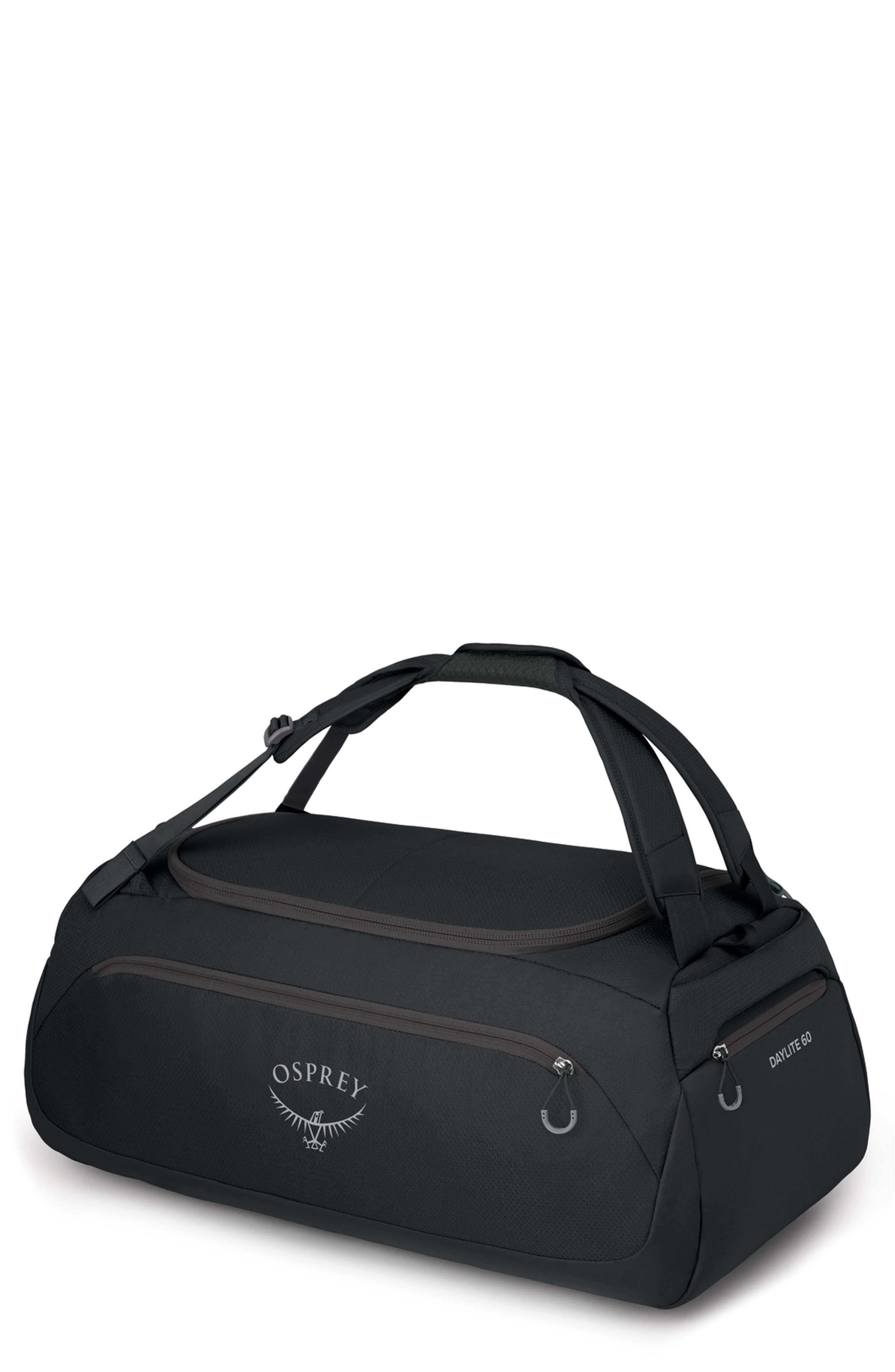 Osprey Daylite 60-Liter Duffle Bag, Main, color, Black