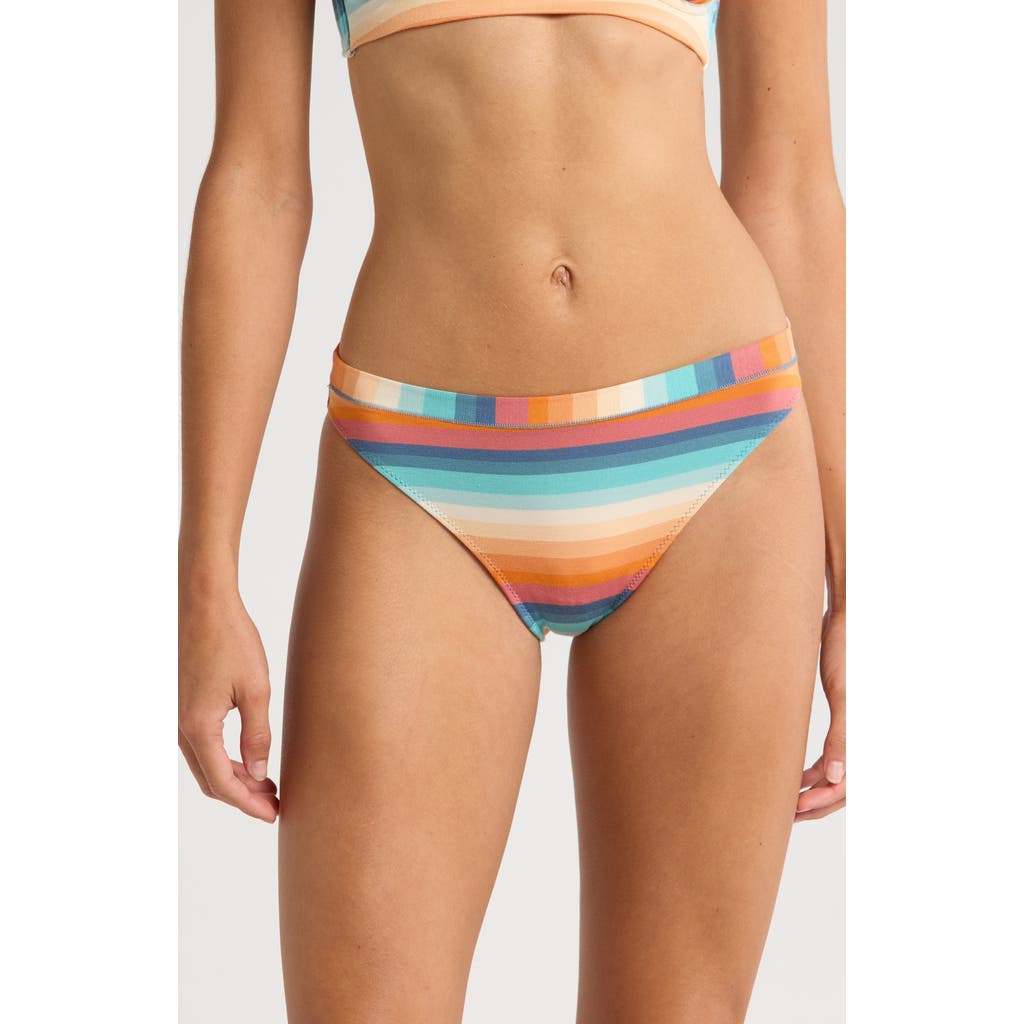 Meundies Feelfree High Cut Bikini In Multi