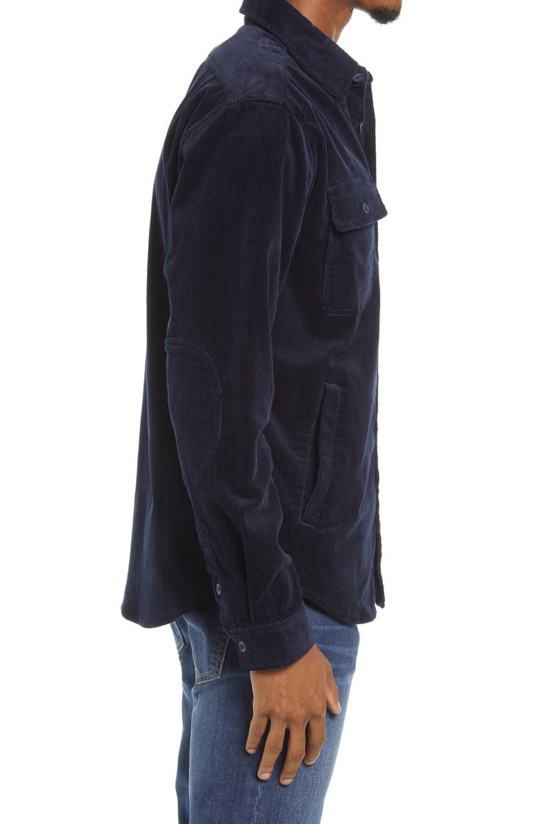 The Normal Brand Heavy Corduroy Shirt Jacket, Alternate, color, Normal Navy