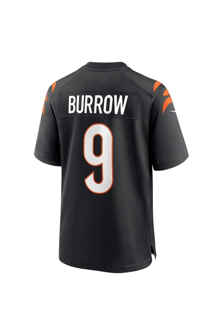 Men's Nike Joe Burrow Black Cincinnati Bengals Game Jersey, Alternate, color, BLACK