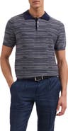 Bugatchi Space Dye Polo Sweater