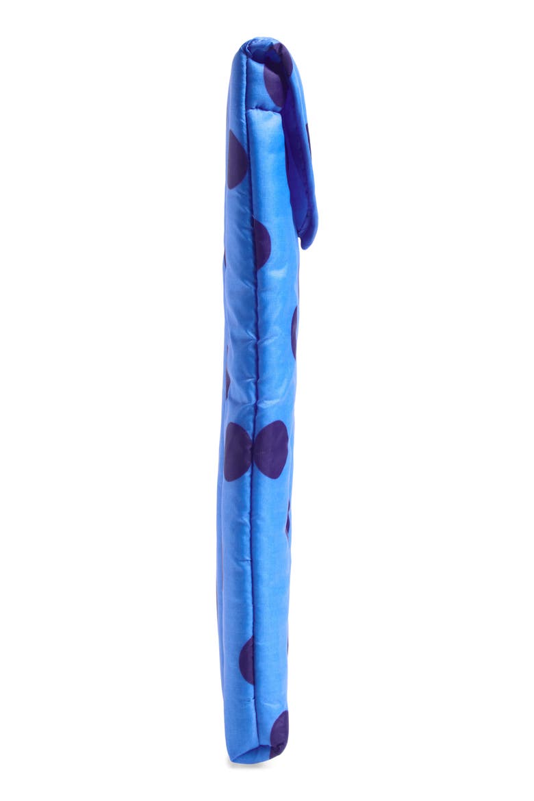 Puffy 13/14" Laptop Sleeve, Alternate, color, BLUE POLKA DOT
