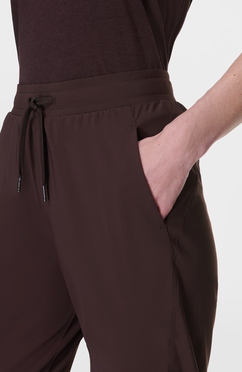 Sweaty Betty Explorer Pants, Alternate, color, Sable Brown