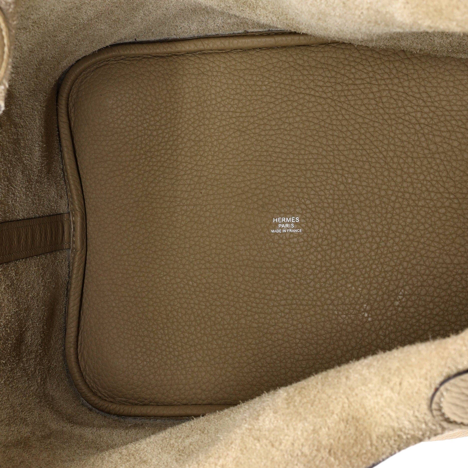 Pre-Owned Hermes Picotin Lock Bag Clemence GM, Alternate, color, Trench