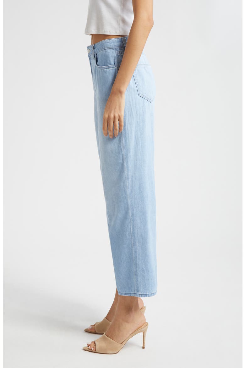 June High Waist Crop Stovepipe Jeans, Alternate, color, DAKOTA