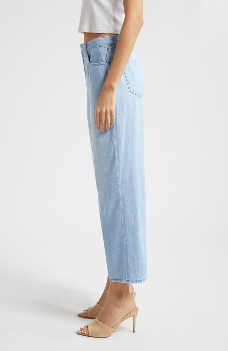 L'AGENCE June High Waist Crop Stovepipe Jeans, Alternate, color, Dakota