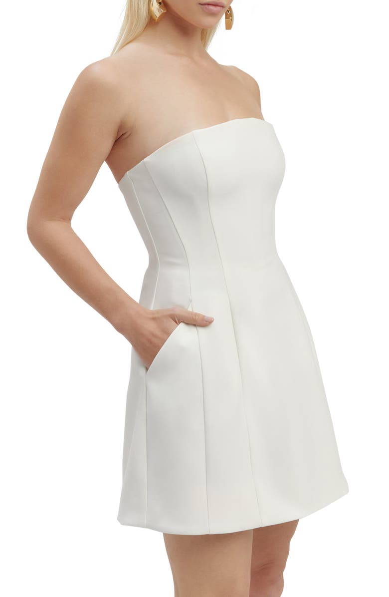 Bardot Karoline Balloon Minidress, Alternate, color, 