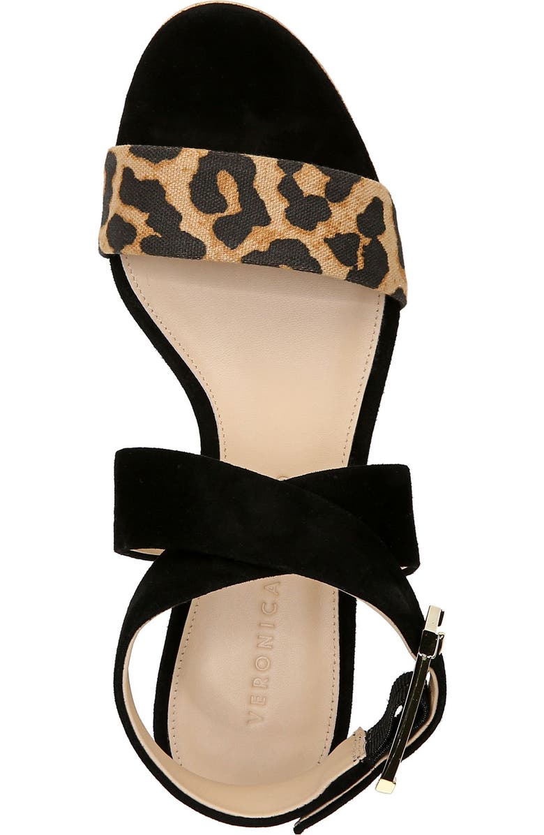 Veronica Beard Hurley Platform Wedge Sandal, Alternate, color,