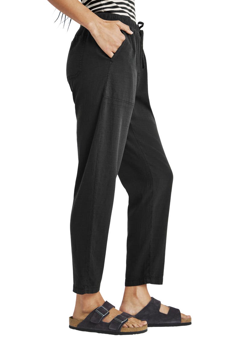 Angie Straight Leg Pants, Alternate, color, BLACK