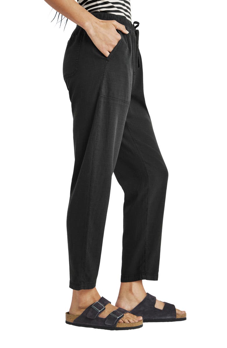 Splendid Angie Straight Leg Pants, Alternate, color, Black