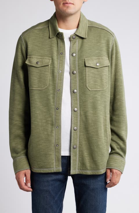 Trinidad CPO Snap Up Knit Shirt