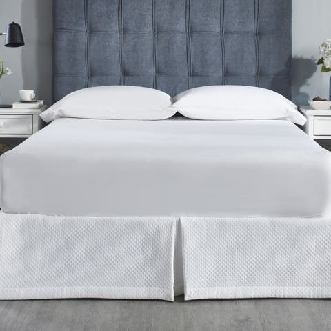 Hamilton Matelasse Diamond Bed Skirt