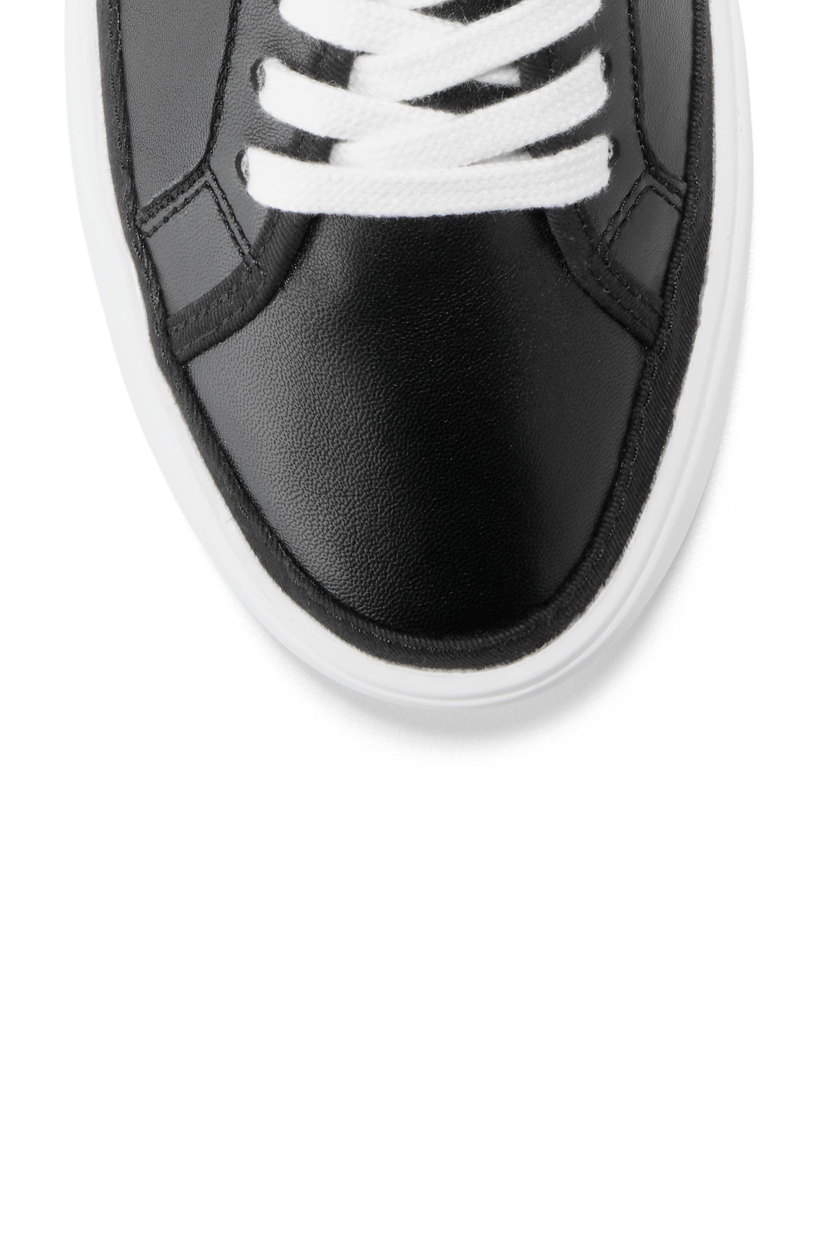 Grand Crosscourt Rydell Sneaker, Alternate, color, BLACK LEATHER
