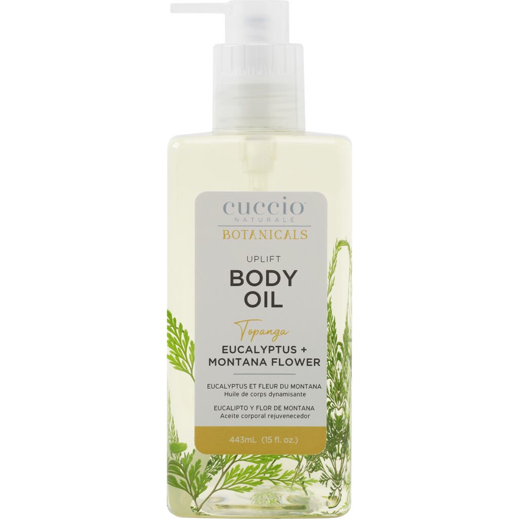 Cuccio Botanicals Eucalyptus + Montana Flower Body Oil