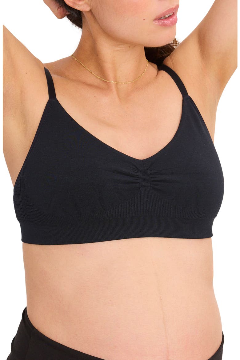 The All-Tri Maternity/Nursing Bra, Main, color, Black