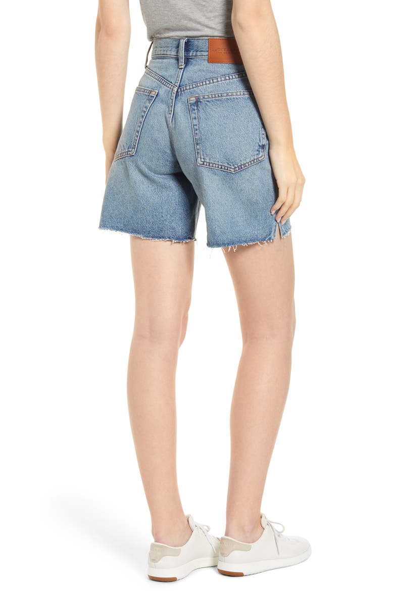 Traveler Cutoff Denim Shorts, Alternate, color, UNLIMITED CT
