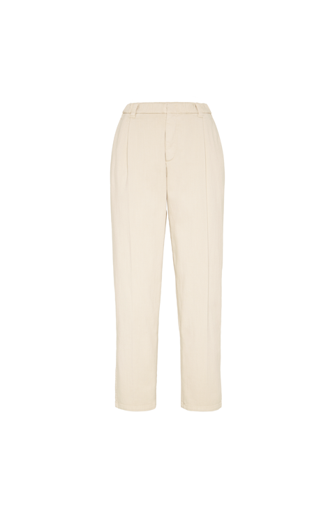 Baggy trousers with monili