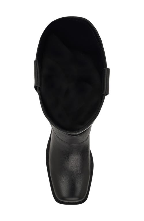 Nine West Women's Fawsta Tall Square Toe Boots In Black