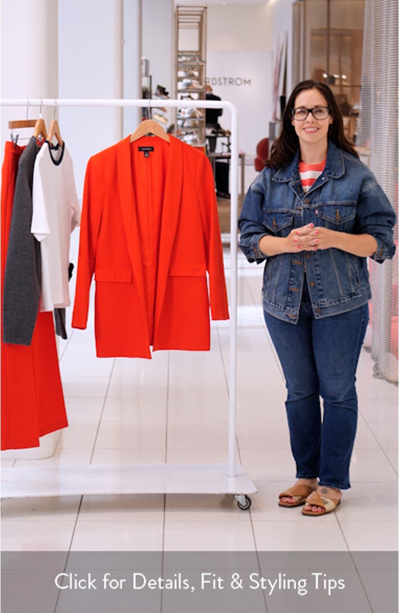 Open Front Blazer, sales video thumbnail