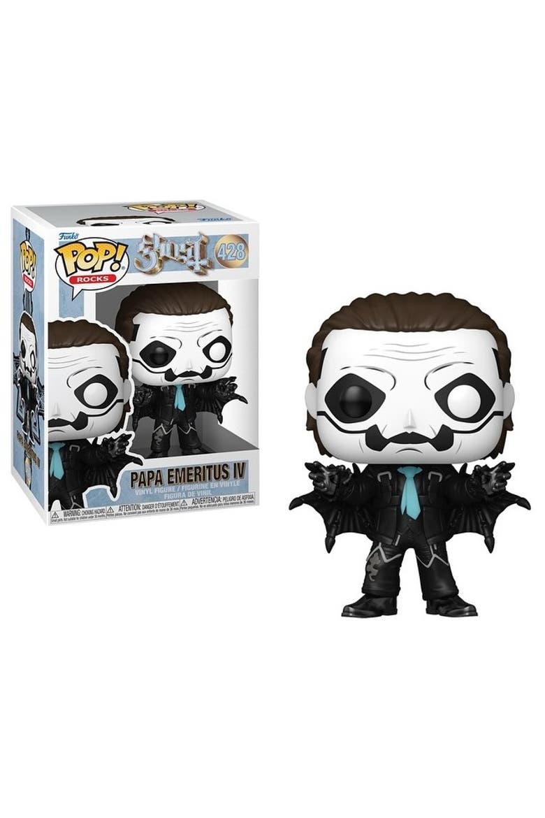 Papa Emeritus IV (Ghost) Bat Wing Funko Pop! Rocks, Main, color, Multi-Color