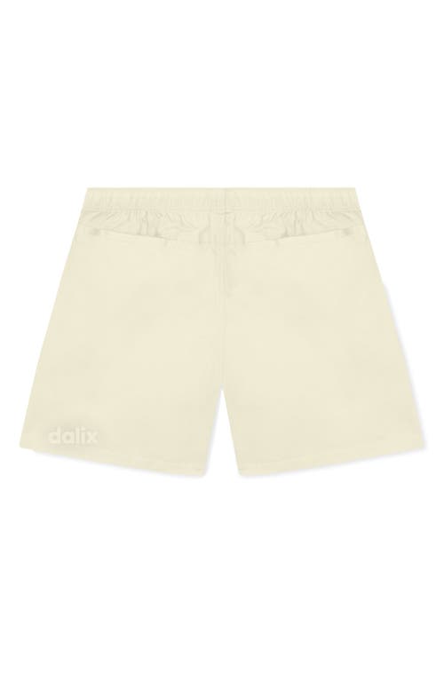 Dalix Mens Astronaut Midweight Beach Short In Yellow