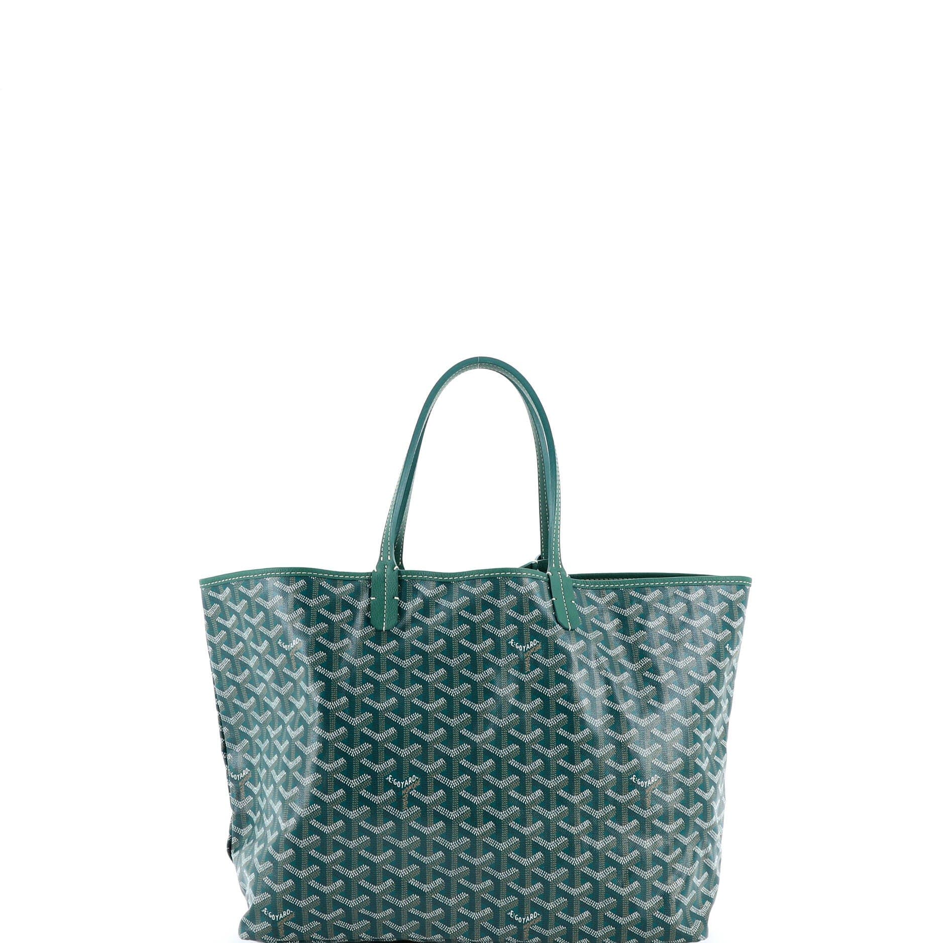 Pre-Owned Goyard Saint Louis Tote Coated Canvas PM, Alternate, color, Green
