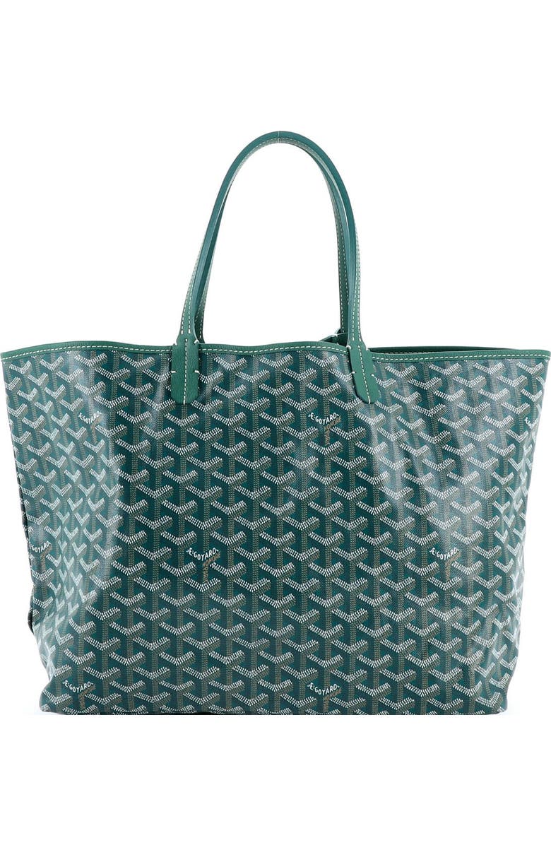 Pre-Owned Goyard Saint Louis Tote Coated Canvas PM, Alternate, color, Green