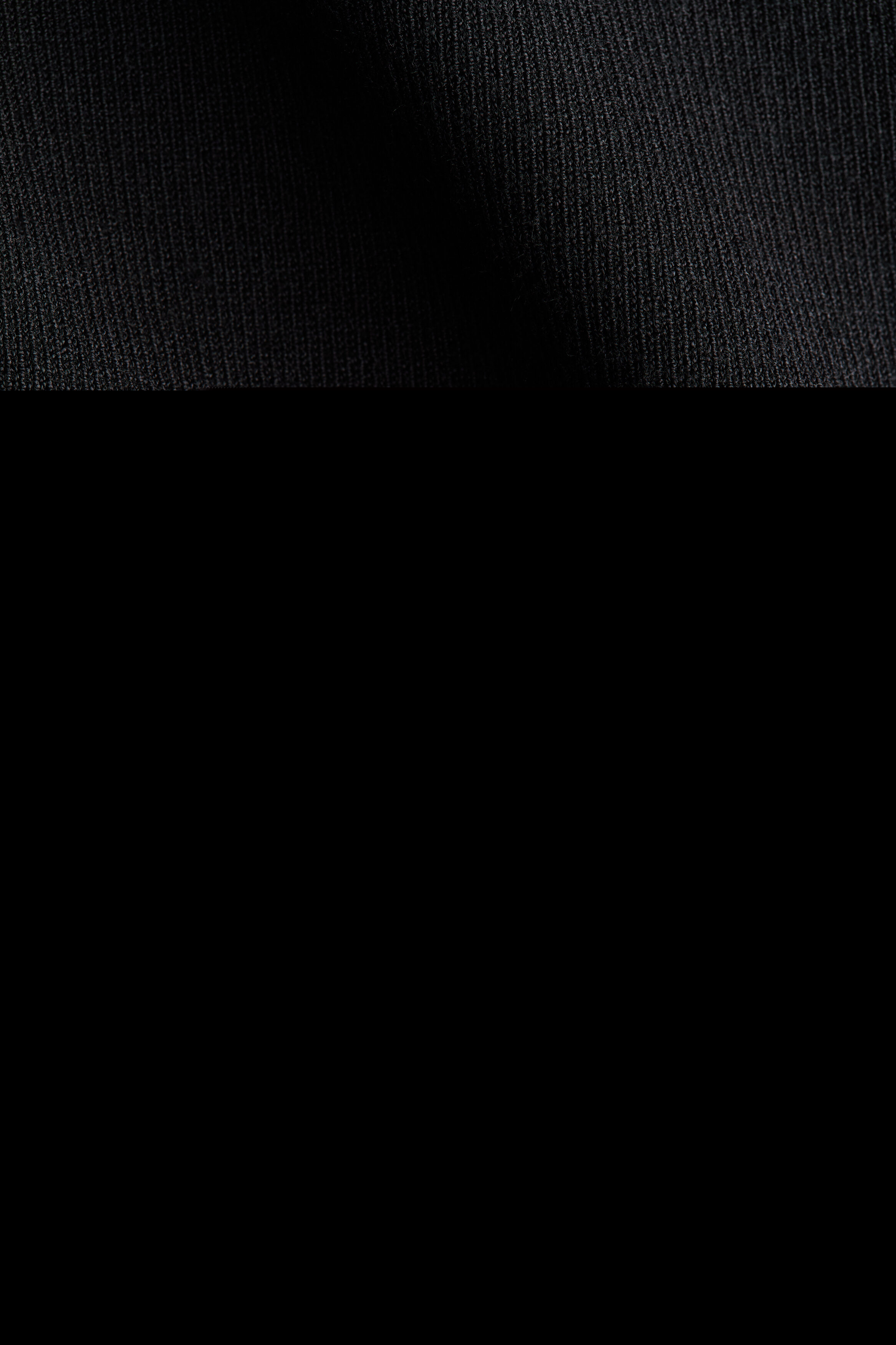 Fine-knit Turtleneck Dress, Alternate, color, Black
