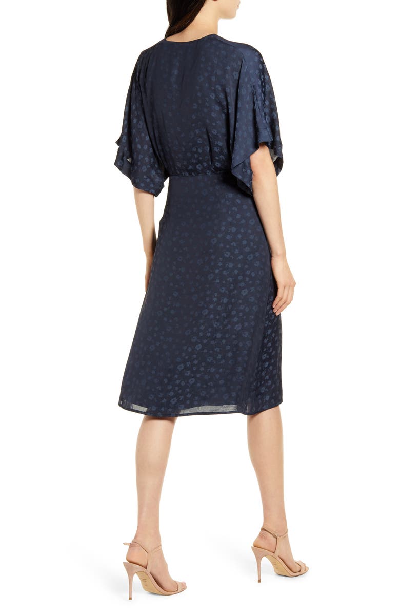 Chelsea28 Floral Wrap Dress, Alternate, color, 