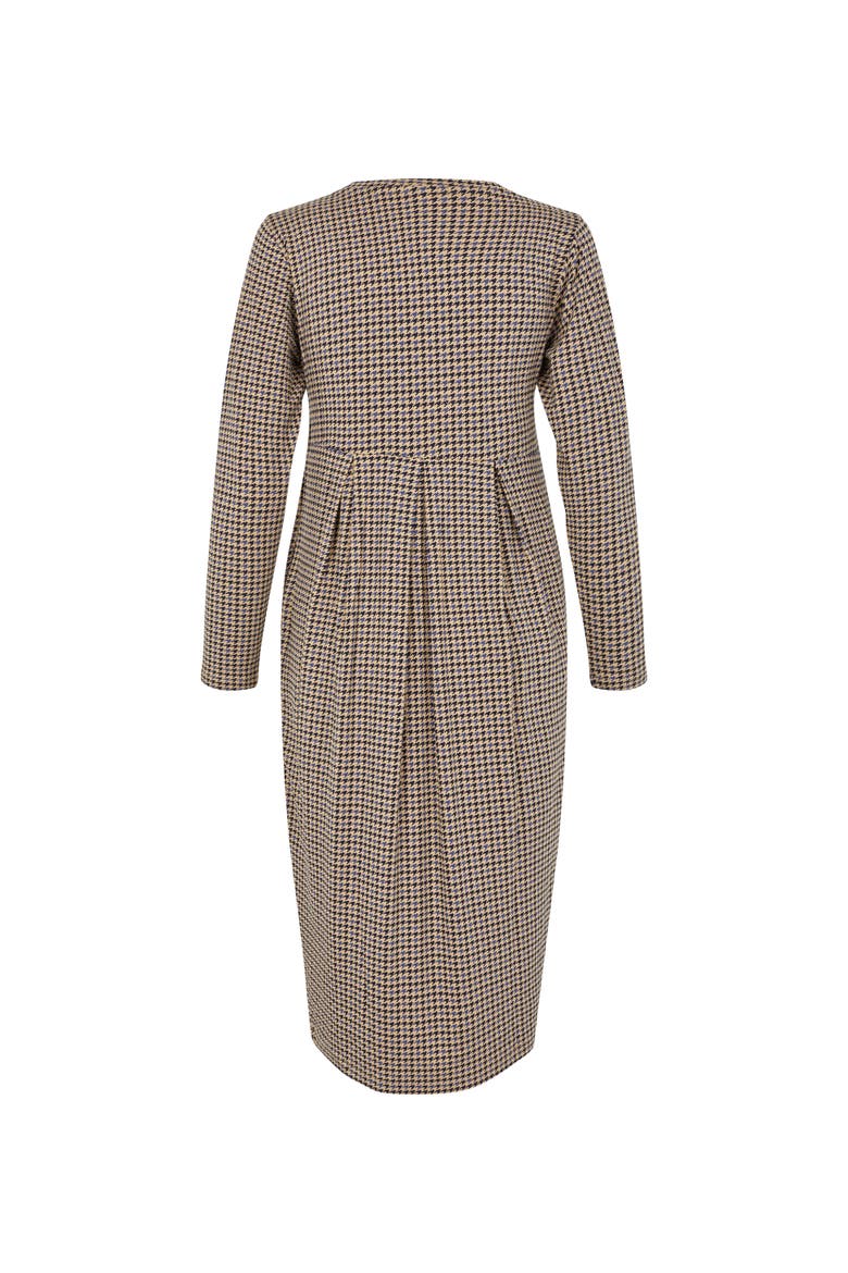 Knee length Dress, Alternate, color, Gray Blue