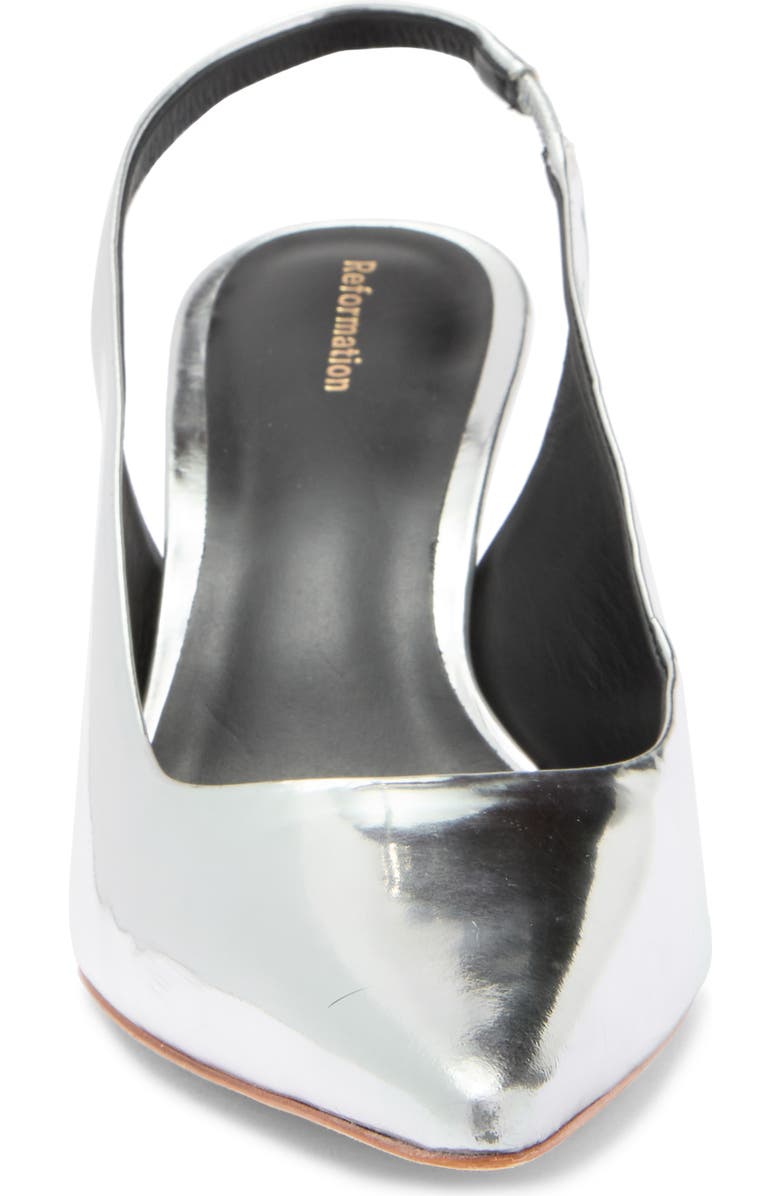 Reformation Westlyn Pointed Toe Wedge Pump, Alternate, color,