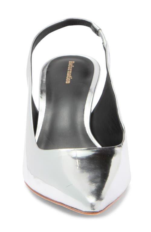 Reformation Westlyn Pointed Toe Wedge Pump