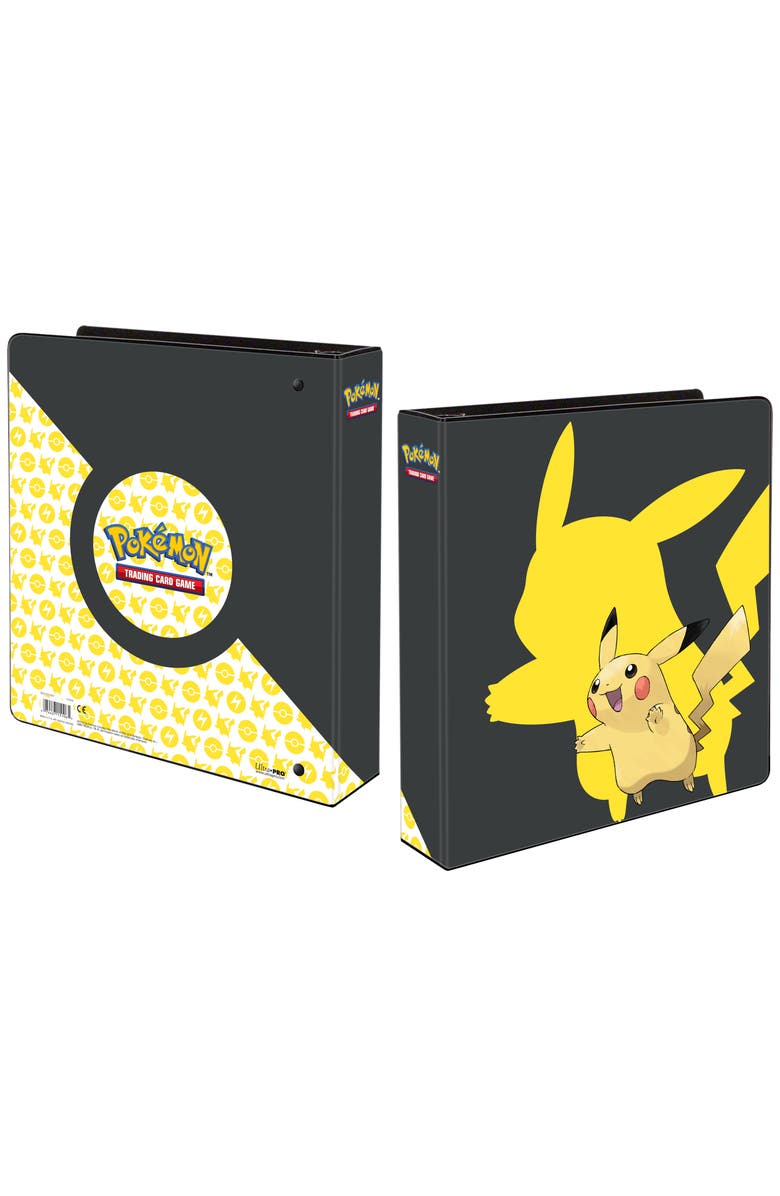 Ultra PRO Pokémon Pikachu 2" 3Ring Binder, Main, color, Black