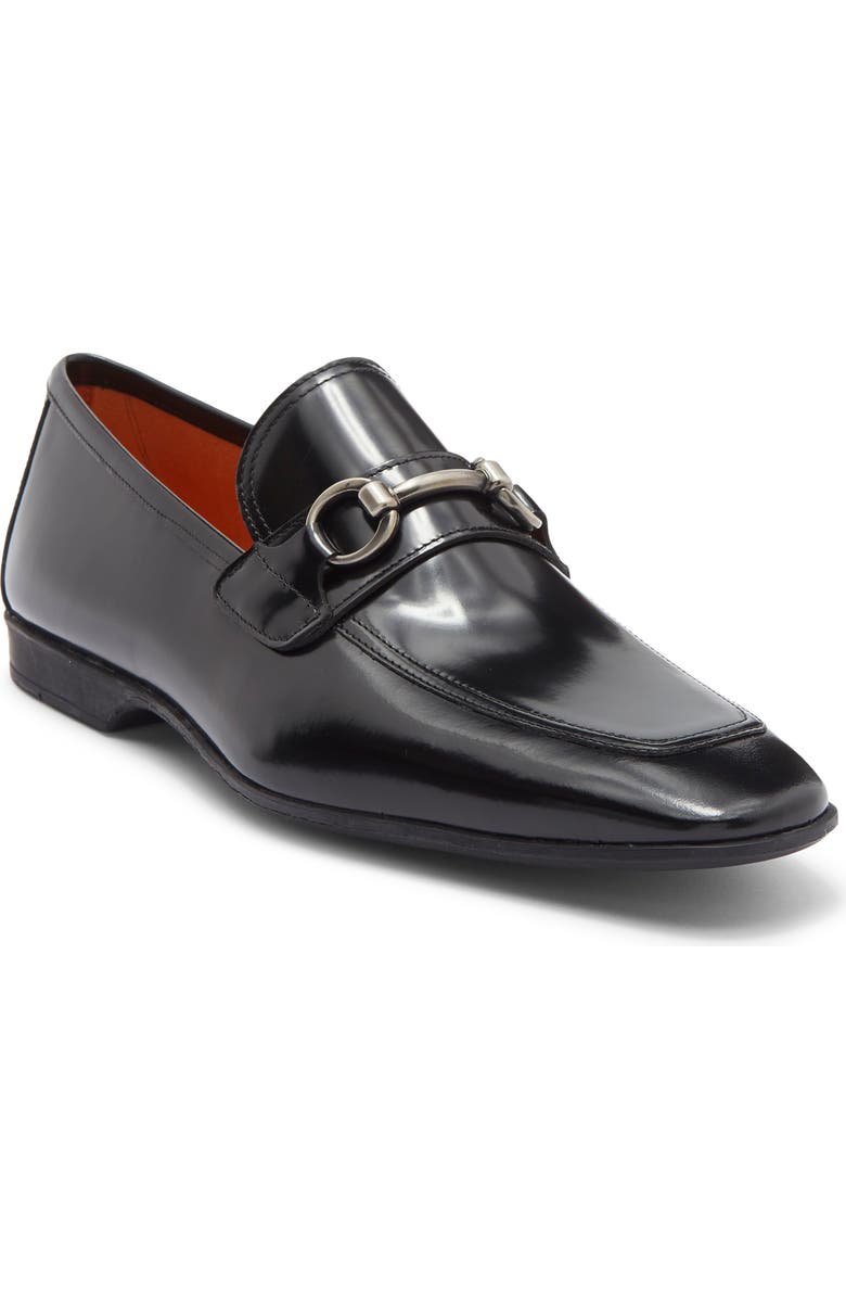Magnanni Talaz Bit Loafer, Main, color, Crown Black